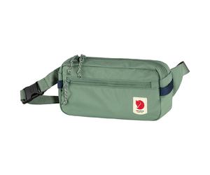 FJALLRAVEN Riñonera Mixta Con Cremallera High Coast Hip Pack. Talla talla única. Color Verde grisaceo