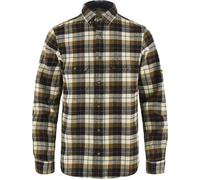 Fjall Raven - Camisas - Singi Heavy Flannel Shirt M Chalk White-Dark Navy - Talla L - Blanco Blanco L