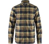 Fjallraven Singi Heavy Flannel Shirt M Long Sleeved T-Shirt, Hombre, Dark Sand, S