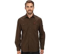 Fjallraven Singi Trekking Shirt LS M Long Sleeved T, Hombre, Dark Olive, L