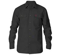 Fjallraven Singi Trekking Shirt LS M Long Sleeved T-Shirt, Hombre, Dark Grey, S