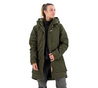 Fjallraven Singi Wool Padded Parka W Sport Jacket, Mujer, Deep Forest, XL