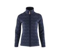 Fjallraven Snow Cardigan W Sweatshirt, Mujer, Dark Navy, L