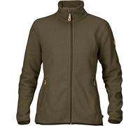 Fjallraven Stina Fleece W Sweatshirt, Mujer, Dark Olive, XL