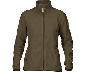 Fjallraven Stina Fleece W Sweatshirt, Mujer, Dark Olive, XS