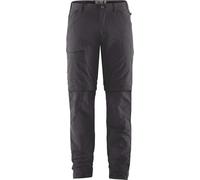 Fjallraven Travellers MT Zip-Off TRS M Sport Trousers, Hombre, Dark Grey, 54