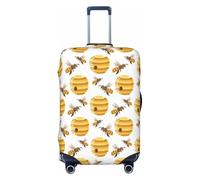 FJAUOQ Beehives Honey Bees - Funda protectora para maleta de viaje, lavable, se adapta a equipaje de 18 a 32 pulgadas (no incluye maleta), Como se muestra en la imagen, M