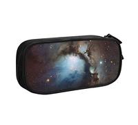 FJAUOQ Caja de lápices Space Pencil Case Compartments Pen Pouch Box Multifunctional Makeup Bag Holder Large Storage Stationery Organizer with Zipper for Office Travel