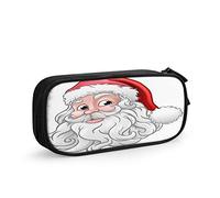 FJAUOQ Estuche con cita motivacional de gran capacidad Faith Does Not Make Things Easy It Makes Them Possible Word Pen Box Large Storage Pouch School Stationary for Women Men, Multi-c558, Talla única,