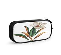 FJAUOQ Estuche para lápices de gran capacidad con temática de música retro, regalo clásico de notas de violín, diseño moderno, simple bolsa de papelería, soporte para escuela, oficina, estudiantes,