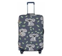 FJAUOQ Funda protectora de equipaje con diseño de hojas de koala, lavable, se adapta a equipaje de 18 a 32 pulgadas (no incluye maleta), Como se muestra en la imagen, XL