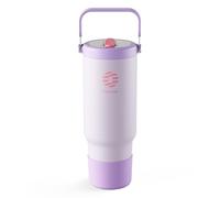 Fjbottle Taza térmica con Pajita 1200ML - Antifugas Botella Agua Acero Inoxidable Sin BPA - Vaso Termo cafe Tumbler