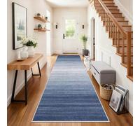 Fjhaeuo Alfombra Larga Pasillo Antideslizante Lavables en Lavadora Felpudo Entrada Casa Largo Tapetes Moderno Pelo Corto Alfombras para Pasillos Cocina Comedor Habitacion 50 x 200 cm