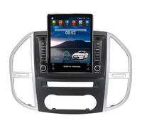 FJINQIANG Android 11 Radio Coche 2 DIN 9.7 Pulgadas HD Pantalla Táctil para Mercedes Benz Vito 3 W447 2014-2020 Conectar y Usar con Bluetooth GPS WiFi FM Radio Carplay Inalámbrico/Android Auto,S8