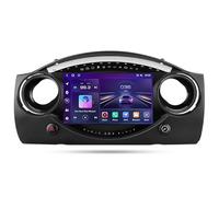 FJINQIANG Android 15 Radio Coche 2 DIN 9 Pulgadas HD Pantalla Táctil para BMW Mini Hatch R50 2000-2006 Conectar y Usar con Bluetooth GPS WiFi Radio Carplay Inalámbrico Android Auto,4 Core WiFi 2G+32G