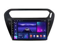 FJINQIANG Android 15 Radio Coche 2 DIN 9 Pulgadas HD Pantalla Táctil para Citroen C-Elysee CElysee 2012-2016 Conectar y Usar con Bluetooth GPS WiFi Carplay Android Auto,8 Core 4G+WiFi 12G+256G