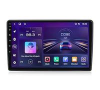 FJINQIANG Android 15 Radio Coche 2 DIN 9 Pulgadas HD Pantalla Táctil para Citroen C2 C3 2001-2010 Conectar y Usar con Bluetooth GPS WiFi Carplay Android Auto,8 Core 4G+WiFi 12G+256G