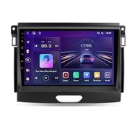 FJINQIANG Android 15 Radio Coche 2 DIN 9 Pulgadas HD Pantalla Táctil para Ford Ranger Everest 2015-2020 Conectar y Usar con Bluetooth GPS WiFi Carplay Android Auto,8 Core 4G+WiFi 4G+64G