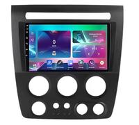 FJINQIANG Android 15 Radio Coche 2 DIN 9 Pulgadas HD Pantalla Táctil para Hummer H3 1 2005-2010 Conectar y Usar con Bluetooth GPS WiFi Radio Carplay Inalámbrico Android Auto,4 Core WiFi 2G+32G