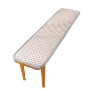 FJIXUO 1 Uds. Cojín de Banco Largo y Grueso, Asiento Silla, sofá, Almohada, cojín Decorativo, sofás, Madera, Tumbona jardín para Jardín, Muebles(Beige,30x150CM)