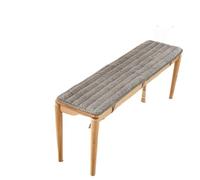 FJIXUO 1 Uds. Cojín de Tira Larga Felpa Gruesa Color sólido, cojín Tarjeta for sofá Madera Maciza, decoración del hogar for Uso en Invierno para Jardín, Muebles(Grey,40x150cm)