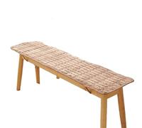 FJIXUO 1 Uds. Cojín for Banco Largo y Fino de Verano, cojín for Comedor, casa, Restaurante, for Caoba, for Asiento Tarjeta sofá Madera Maciza para Jardín, Muebles(Coffee,35x120cm)