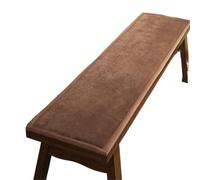 FJIXUO 1 Uds. Cojín Largo for Banco Antideslizante, cojín for Asiento de Silla Madera Maciza, for Comedor Hotel, for sofá for Patio y jardín para Jardín, Muebles(Coffe,30x80cm)