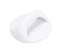FJIXUO 10Pcs Round Knobs Cabinet Suction Cup Handle Window Sliding Door Self-adhesive Wardrobe Pulls Refrigerator Para Baños Y Puertas De Cristal(White)
