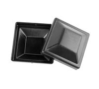 FJIXUO 4 Tapas Protectoras for Postes de Cerca, for jardín, Exteriores, Suministros para Postes De Cercas De Madera