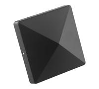 FJIXUO 6 Tapas de plástico for Postes Cerca 4 Pulgadas for Proteger Madera al Aire Libre, Accesorios jardín for protegerlos para Postes De Cercas De Madera