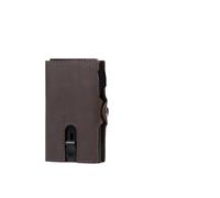 FJIXUO Carteras for Hombres Portatarjetas de crédito empresarial emergente Real Que bloquea la Billetera Delgada Fibra Carbono con Bolsillo para Viajes De Negocios Y Compras(Color3)