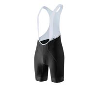 FJIXUO Culote de Ciclismo for Hombre con Almohadilla elástica y Tirantes, clásico, for para Ciclismo Al Aire Libre(Black,XL)