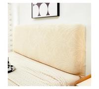 FJIXUO Funda for cabecero de Cama con diseño Hojas Jacquard, Suave y elástica, Funda Protectora for el Dormitorio, Todo Incluido para Camas Y Cabeceros(Color 1,L200cm H50-60cm)