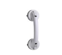 FJIXUO Manija de puerta 2 uds., manija corredera baño sin daños, for armarios, refrigeradores Para Baños Y Puertas De Cristal(White)