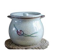 FJIXUO Tanque De Aceite Cerámica Alta Temperatura For El Hogar, Recipiente For Sal, Condimento, Cocina, Lata Chile, Contenedores Almacenamiento Azúcar Para El Hogar, La Cocina(Color5,500ML)