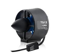 FJLKGDSP Propulsor Submarino de 1,2 kg Empuje, Motor sin escobillas 12 V con ESC bidireccional Totalmente Impermeable for ROV, Barco RC, Fondo Marino y fotografía(CW)