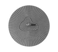 FJMQHU Adorno para Vela Tapa Decorativa para Tarro Cubre Velas de Metal Aleación Protectora contra Polvo Efectos de Adecuado para Sala, Plata 3.46 Pulgadas, Individual