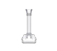 FJMQHU Bandeja de Alimentación para Acuario, Tubo para Comida de Peces Y Camarones, Acrílico Transparente, Fácil de Limpiar, con Ventosa para Moluscos de ACU, Longitud 21 cm