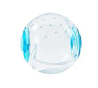 FJMQHU Bola para Ejercicios de Hámster con Diseño Transparente Y Fácil Montaje Rueda Giratoria con Múltiples Orificios Accesorio Hueco para Gerbil Juguete Re, Azul
