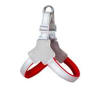 FJMQHU Correa Retráctil para Mascotas Fabricada en y Acero Inoxidable Resistente a Más de Cien Mil Retracciones Mango Cómodo Salida en Freno Adecuado para, Red, M