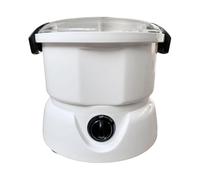 FJMQHU de Patatas Eléctrico Aparato Multifuncional para Pelar Papas Manzanas Y Verduras con Cesta Escurridora Y Antideslizante Operación