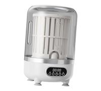 FJMQHU Mini Lavadora Pequeña, Cubo Deshidratador, Lavadora de Ropa Interior Ligera, Taza de Lavado para Dormitorio, Hotel, Viajes, Blanco, Individual