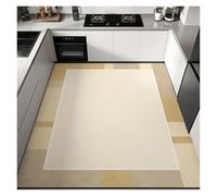 FJOADNVM Alfombra Baño Secado Rapido Carpet in The Kitchen Large PVC Leather Mat Non-Slip Waterproof Oil-Proof Floor Mats Modern Home Decoration(Color05,200x300cm(79x118in))