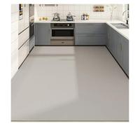 FJOADNVM Alfombra Baño Secado Rapido Kitchen Carpet PVC Waterproof Floor Mat Leather Non-Slip Oil-Proof Foot Mats Solid Color Home Decoration Rug Large Rugs(Color01,100x100cm)
