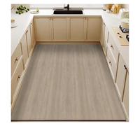 FJOADNVM Alfombra Baño Secado Rapido Kitchen Floor Mat Imitation Wood Grain PVC Leather Waterproof Carpet Non-Slip Oil-Proof Foot Mats Large Size Home Decoration Rug(Color10,100x200cm)