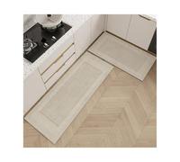 FJOADNVM Alfombra Baño Secado Rapido Kitchen PVC Floor Mat Anti-Slip Oil-Proof Carpet Waterproof Leather Mats Long Strip Home Decoration Rug(Color04,1pc 50x160cm)