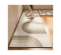 FJOADNVM Alfombra Baño Secado Rapido Waterproof PVC Floor Mat for Kitchen, Non-Slip Carpet, Long Rug, Home Decoration, Oil-Proof Foot Mats(MX1367-P,1pc 120x160cm)