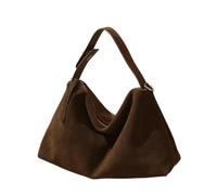 FJOADNVM Bolso De Ante Marrón Bolso De Gamuza For Mujer, Bandolera, Tipo Almohada, Estilo Nicho, Hombro Literario, Piel Vaca Mate(Anemone purple)