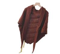 FJOADNVM Bufanda De Invierno Winter Shawl Thickened Warm Cloak Scarf Knitting for Women Bandana Scarves Poncho Foulard Hijab(01)