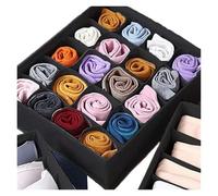 FJOADNVM Cajas Organizadoras Cajones 1PC-Underwear Organizer Cabinet Drawer Separator Box Socks Bra Belt Panties Storage Wardrobe Clothes Organ(Black)